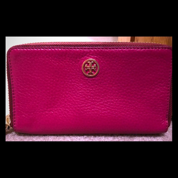 Tory Burch Double Zip Robinson Wallet